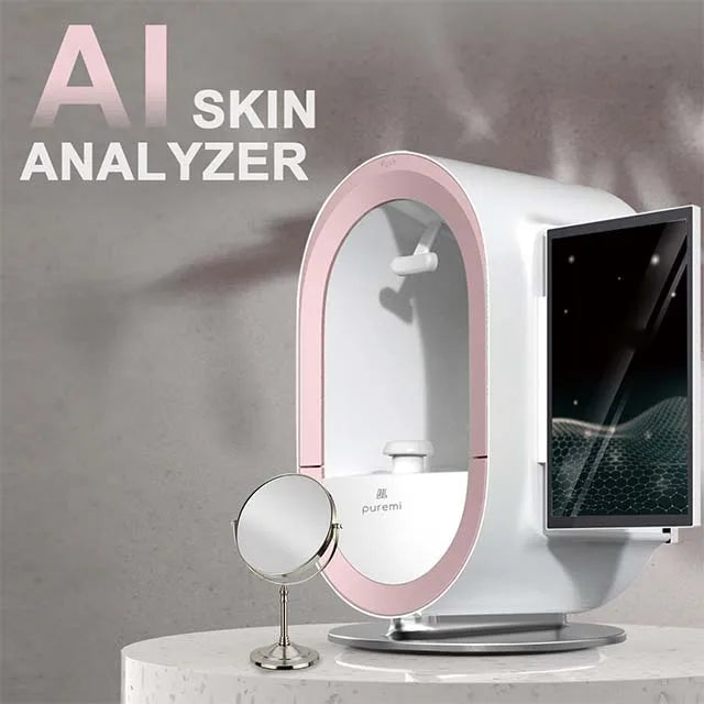 Skin Analyzer Machine - 3D Face Scanner with AI Technology, Professional Skin Care Device