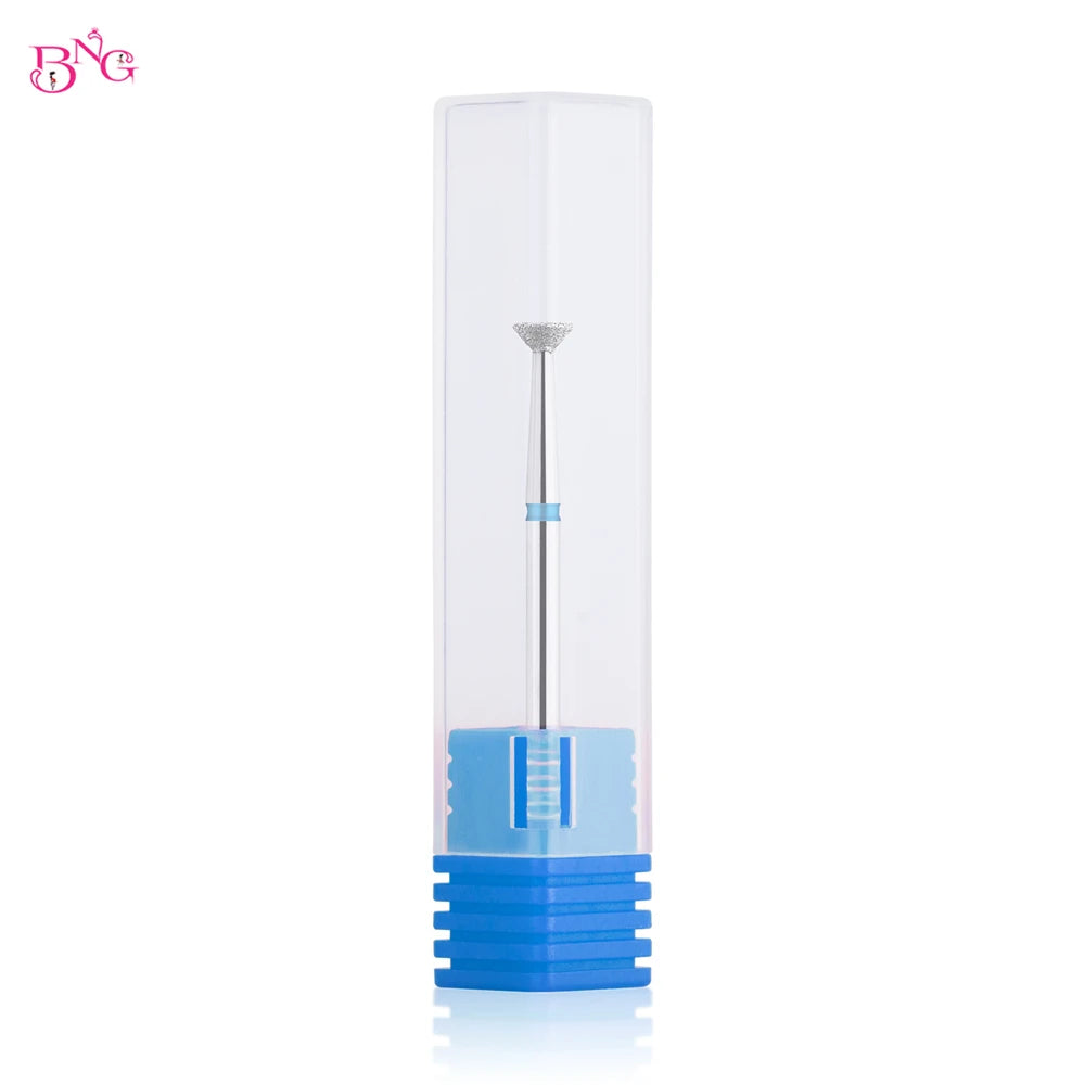 5Pcs Nail Drill Bit Cuticle Clean Manicure Bits Gel Overflow Removal Rotary Burrs E-file Nail Bits  Manicure Pedicure Tools