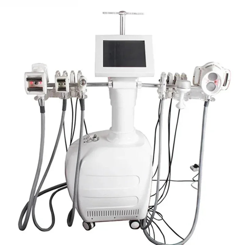 7 in 1 Vela V10 Shape Lpg Massager Machine Body Contouring Cellulite Reduction Cryotherapy Cavitation Vacuum Roller Slimming