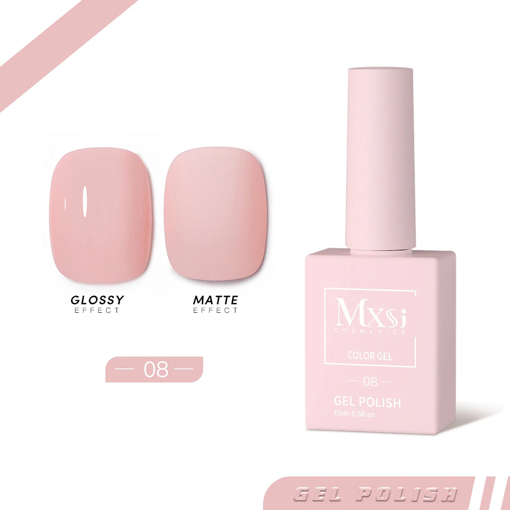 15ml Gel Nail Polish Neon Brown Royal Blue Red Green Pastel Nude Nail Art Varnish Gel Lacquer Top Coat UV Gel Nail Not Set