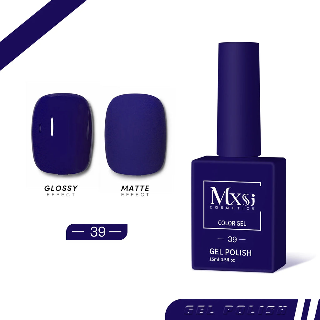 15ml Gel Nail Polish Neon Brown Royal Blue Red Green Pastel Nude Nail Art Varnish Gel Lacquer Top Coat UV Gel Nail Not Set