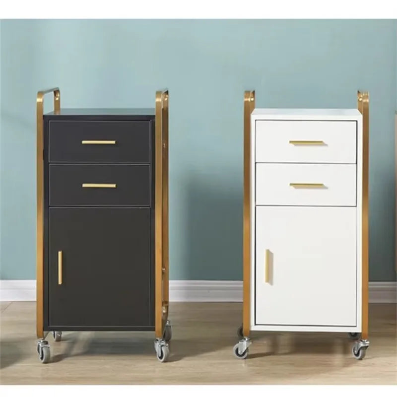 Trolley Storage Barber Shop Furniture Top Quality Mobile Hair Salon Beauty Salon