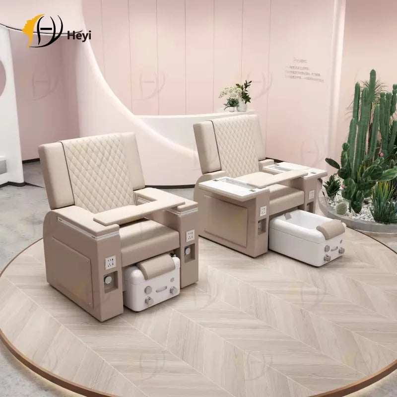 Beauty Salon Furniture Equipment Electric Reclining Spa Foot Massage Chair Pedicure Station Chairs