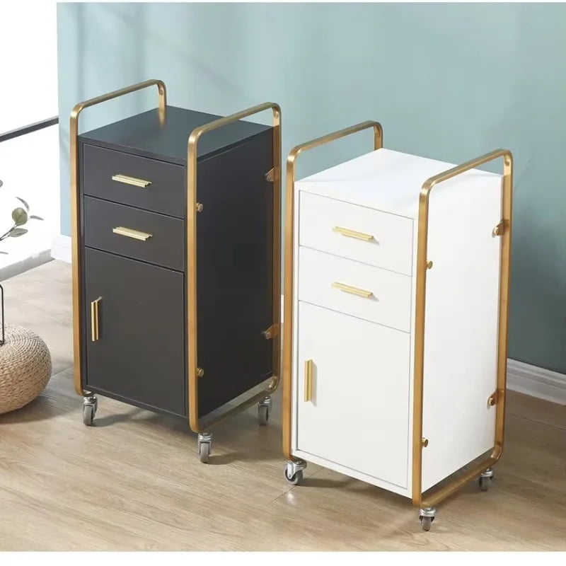 Trolley Storage Barber Shop Furniture Top Quality Mobile Hair Salon Beauty Salon