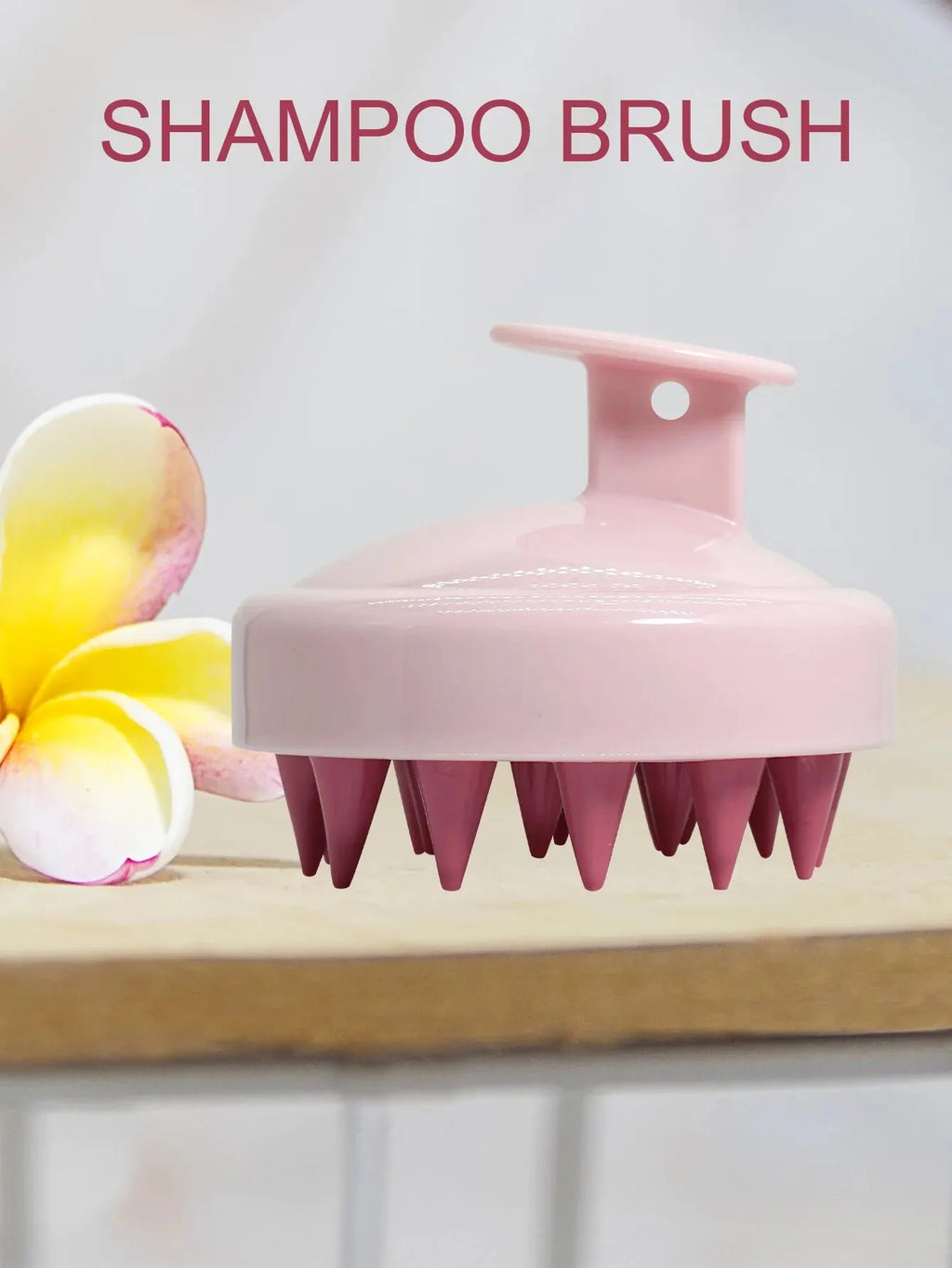 1 pcs silicone soft shampoo brush scalp massage comb thoroughly clean scalp body massage brush hair salon hair brush