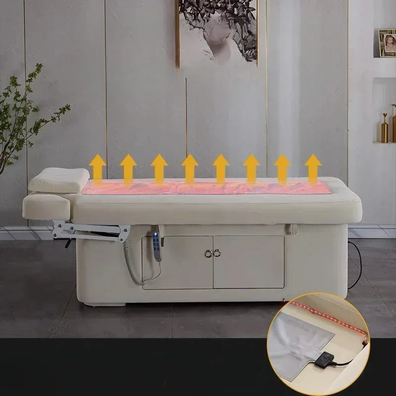 Professional Chiropractic Bed Pilates Massage Equipment Salon Furniture Full Body Massager Electric Beauty Couch Beds