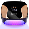 67 LED Nail Lamp UV LED Gel Nail Polish Nails Dryer With 4 Timers Automatic Sensor Professional Gel Curing Nail Lamp