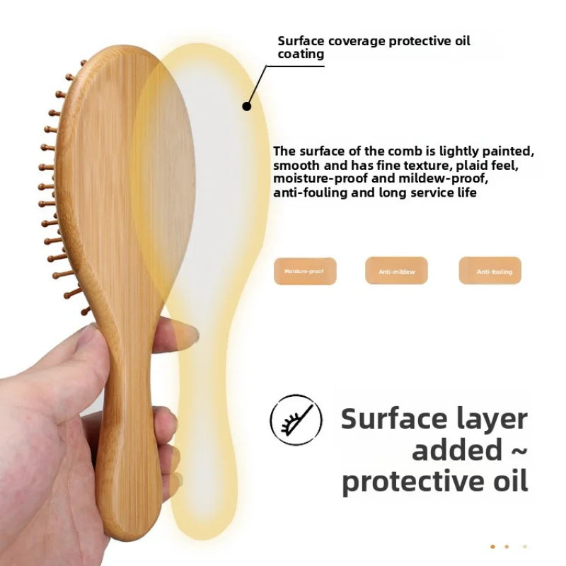 Air Cushion Brush Bamboo Massage Anti Static Hair Care Popular