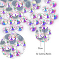 Crystal Hotfix Rhinestone Flat Back Iron On Strass Crystal Stones Nail Art Rhinestones