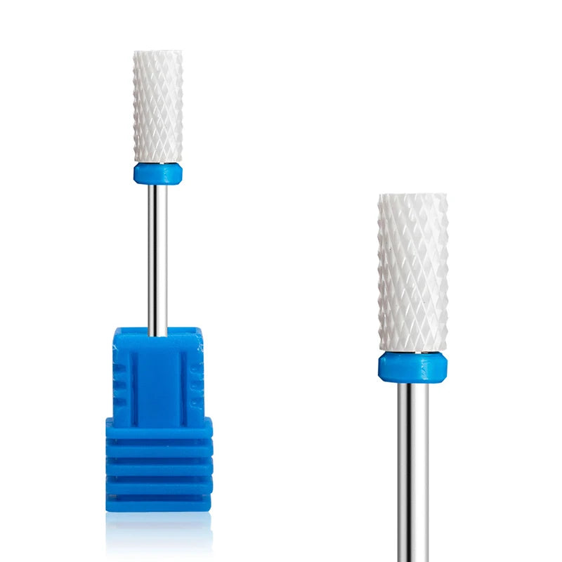 1pcs Ceramic Milling Cutter Nail Drill Bits Electric Manicure Drills Pedicure Mill Bits Machine Files Nail Art accessories Tool