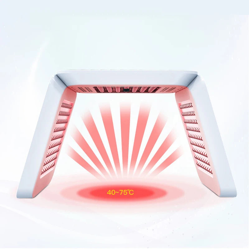 Mini Spa Facial Mask PDT Hot Cold Spray Photon Mask Moisturizing LED Mask Skin Rejuvenation Beauty Device PDT Tool