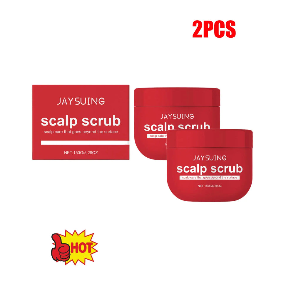 Scalp Scrub Shampoo Exfoliating Deep Cleansing Clarifying Repair Hair Roots Oil Control Nourishing Strengthening for Dry Damaged