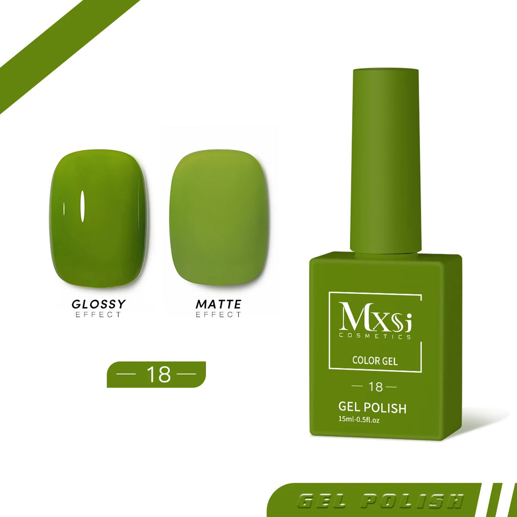 15ml Gel Nail Polish Neon Brown Royal Blue Red Green Pastel Nude Nail Art Varnish Gel Lacquer Top Coat UV Gel Nail Not Set