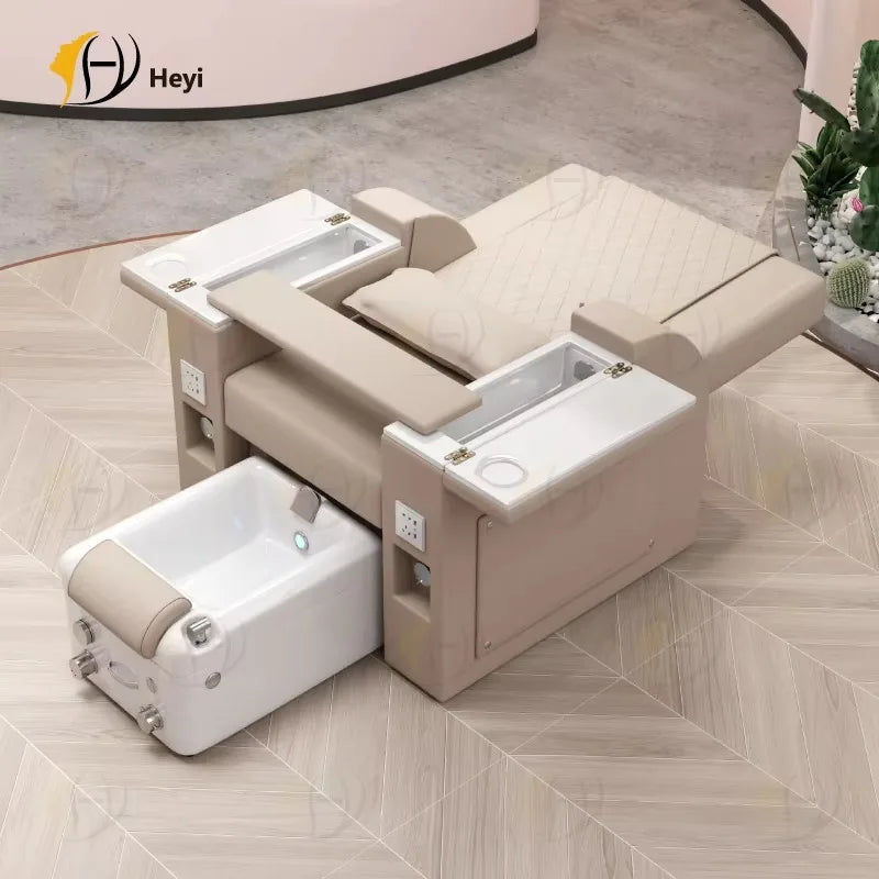 Beauty Salon Furniture Equipment Electric Reclining Spa Foot Massage Chair Pedicure Station Chairs