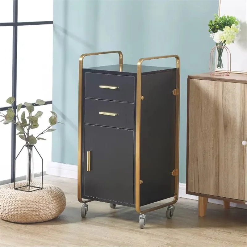 Trolley Storage Barber Shop Furniture Top Quality Mobile Hair Salon Beauty Salon