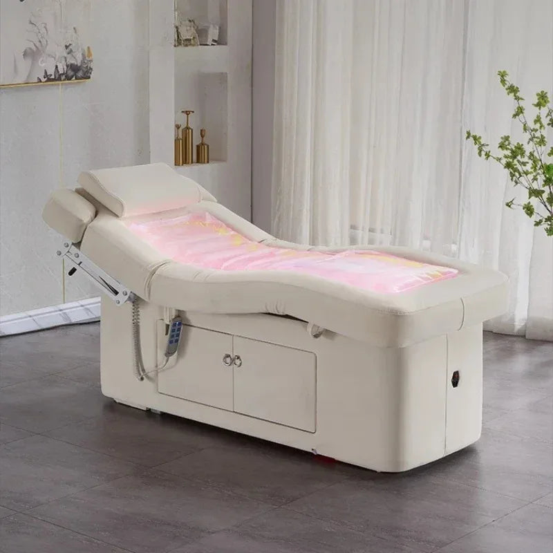 Professional Chiropractic Bed Pilates Massage Equipment Salon Furniture Full Body Massager Electric Beauty Couch Beds