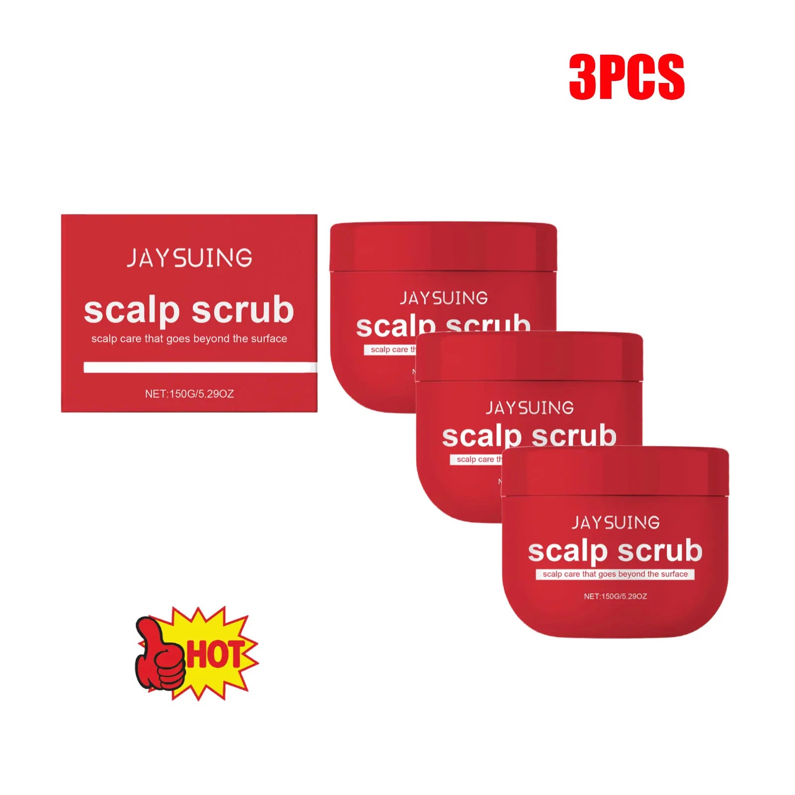 Scalp Scrub Shampoo Exfoliating Deep Cleansing Clarifying Repair Hair Roots Oil Control Nourishing Strengthening for Dry Damaged