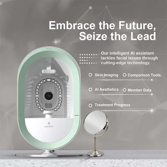 Skin Analyzer Machine - 3D Face Scanner with AI Technology, Professional Skin Care Device