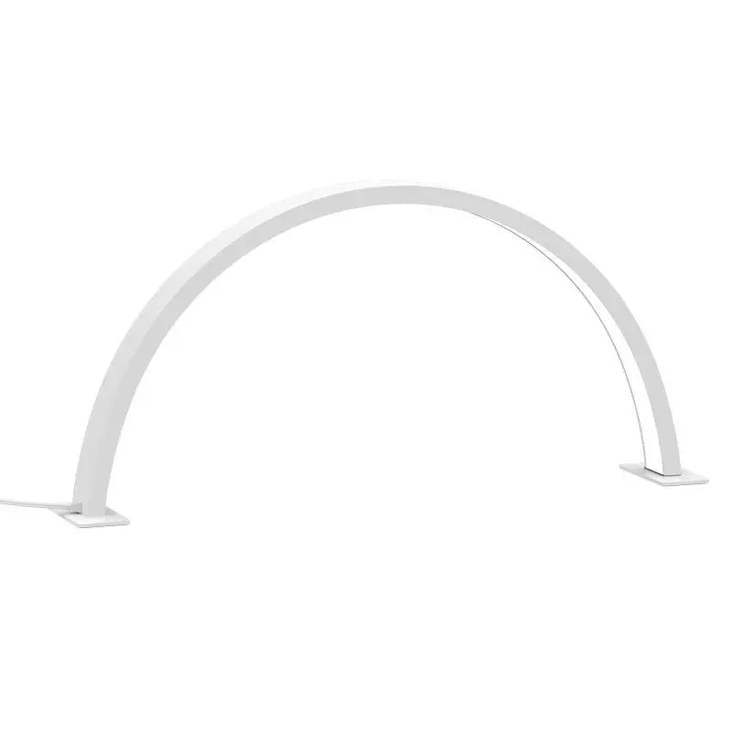 1pcs Half-moon U-shaped Nail and Beauty Lamp Beauty Salon Desktop Nail and Eye-protecting Light Luxury LED Work Lamp Nail Lamp