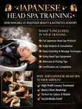 Japanese head spa training class room based