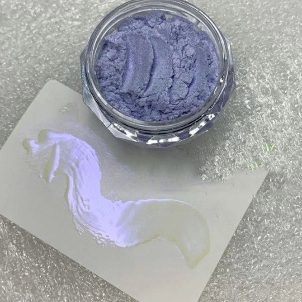 1 jar Pearl Effect Nail Powders Mirror Aurora Chrome Mermaid Nails Art Powder Rainbow AB Magic Mirror Pearl Shell Powder