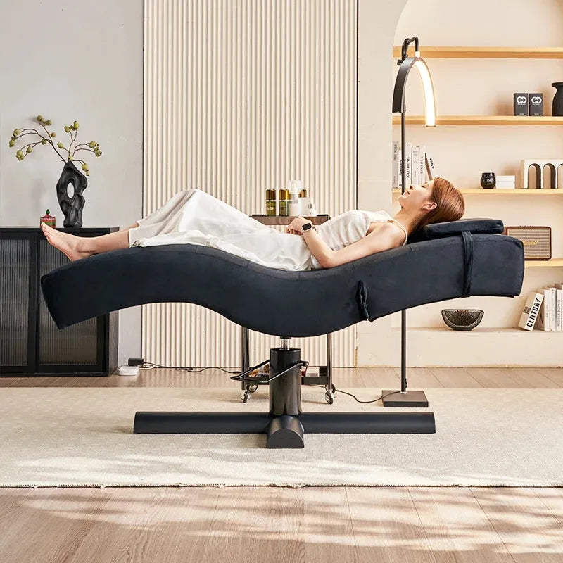 Facial Hydrotherapy Head Massage Table Salon Eyelash Beds Beauty Care Bed SPA Furniture