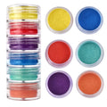 6 Colours/Set Mica Powder for Nail Art