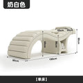 Minimalist Pink S-shaped Massage Bed Eyelash Spa Beauty Salon Furniture