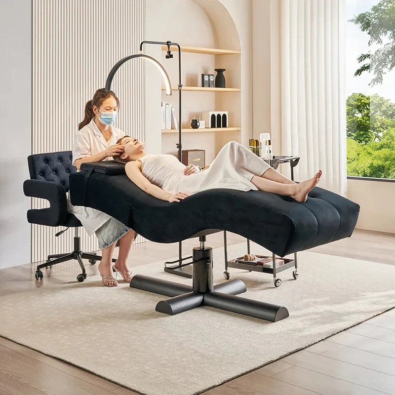 Facial Hydrotherapy Head Massage Table Salon Eyelash Beds Beauty Care Bed SPA Furniture