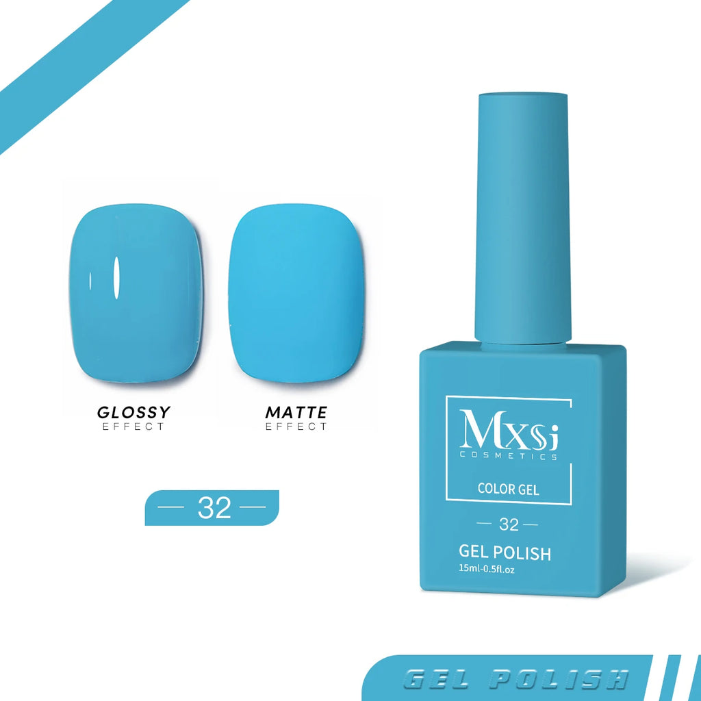 15ml Gel Nail Polish Neon Brown Royal Blue Red Green Pastel Nude Nail Art Varnish Gel Lacquer Top Coat UV Gel Nail Not Set