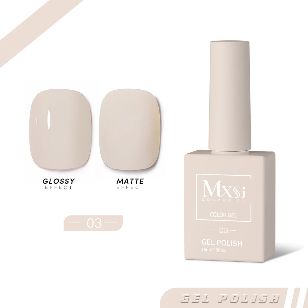 15ml Gel Nail Polish Neon Brown Royal Blue Red Green Pastel Nude Nail Art Varnish Gel Lacquer Top Coat UV Gel Nail Not Set