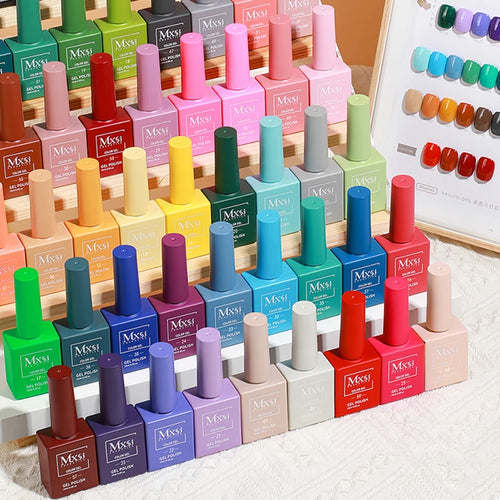 15ml Gel Nail Polish Neon Brown Royal Blue Red Green Pastel Nude Nail Art Varnish Gel Lacquer Top Coat UV Gel Nail Not Set