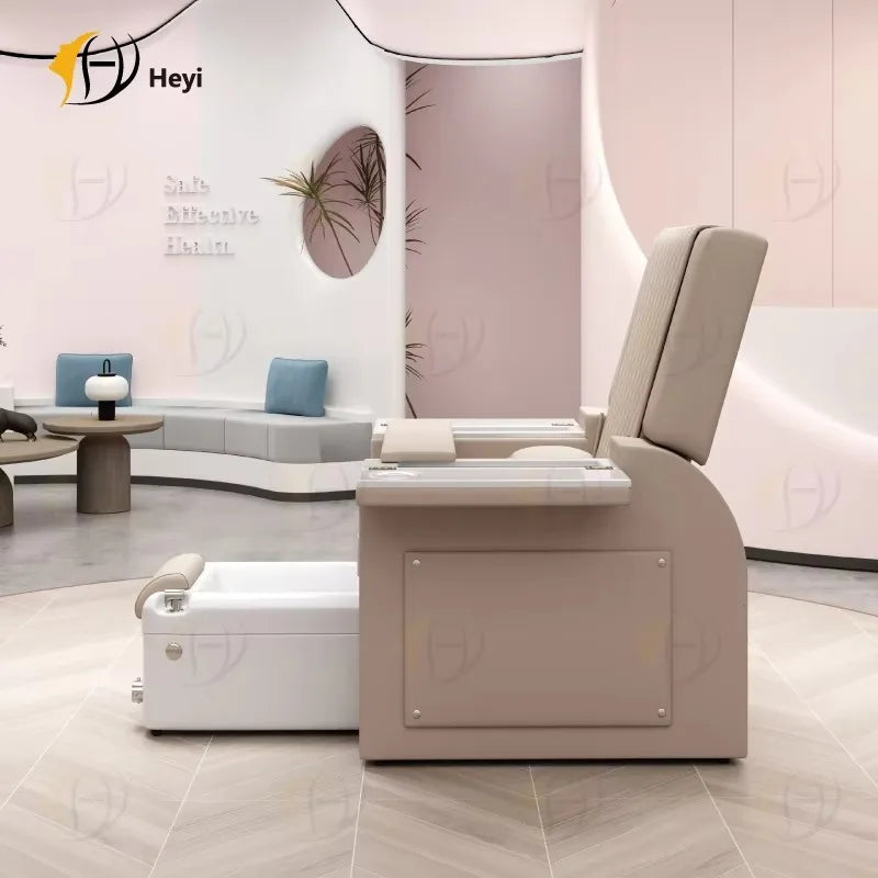 Beauty Salon Furniture Equipment Electric Reclining Spa Foot Massage Chair Pedicure Station Chairs