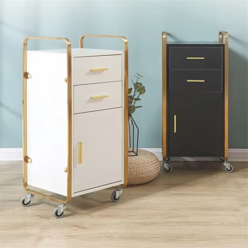 Trolley Storage Barber Shop Furniture Top Quality Mobile Hair Salon Beauty Salon