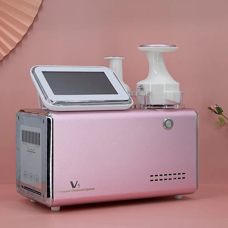 V5 Slimming Comprehensive Weight Loss Instrument HIFU and RF Technology Lifting and Tightening Skin Instrument