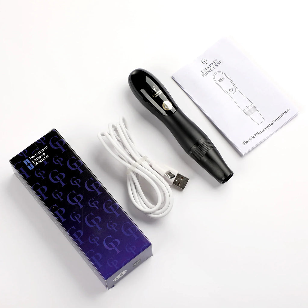 Wireless Microneedling Introducing Essence Permanent Makeup Pen For Beauty Clinics 5-Speed Adjustable With Long-Lasting Battery
